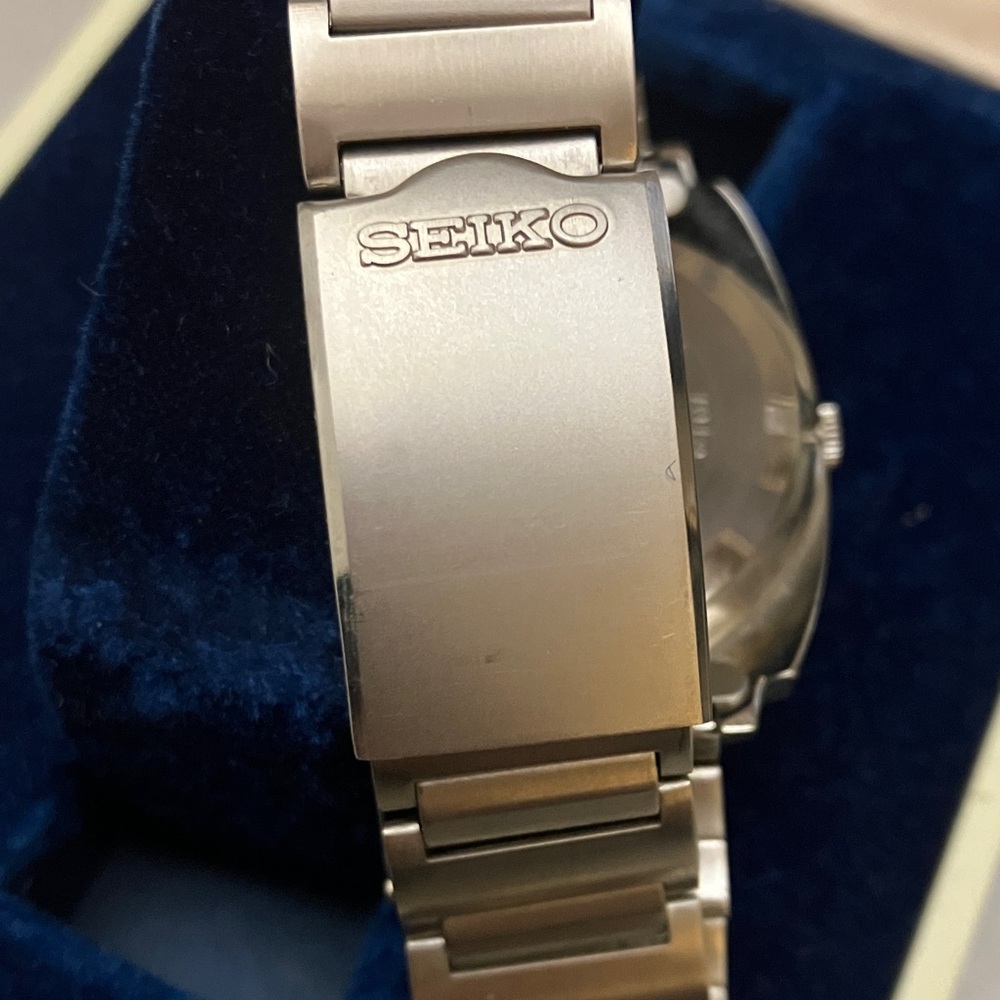 Vintage Seiko Watch Silver Stainless Steel 7006 - 7019 automatic 17 jewels. - Picture 4 of 8